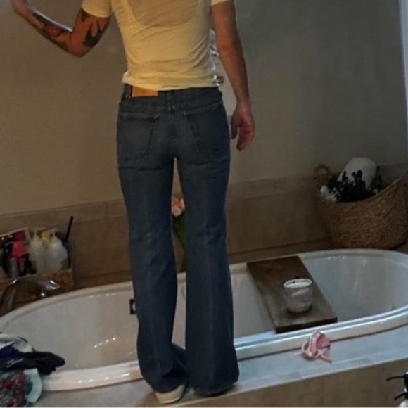 Ulla Johnson the Gwynne Jean in color Danube size 25 - Picture 7 of 8